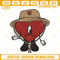 Bad Bunny Un Verano Sin Ti Heart Machine Embroidery Design Files.jpg