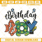 Birthday Boy Nemo Embroidery File, Dory Fish Embroidery Designs.jpg