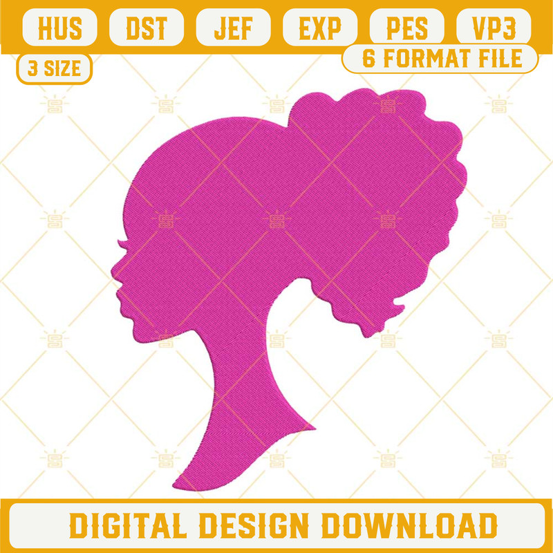 Black Barbie Embroidery Designs, Afro Barbie Embroidery Files.jpg