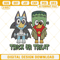 Bluey Frankenstein Trick Or Treat Halloween Embroidery Design Files.jpg
