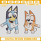 Bluey Heeler And Bingo Heeler Embroidery Designs, Bingo Heeler Embroidery, Bluey Heeler Embroidery.jpg