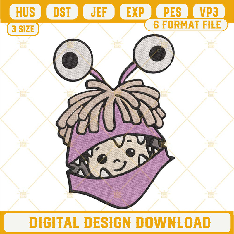 Boo Monster Inc Embroidery Design File.jpg