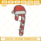 Candy Cane Christmas Lights Embroidery Design Files.jpg