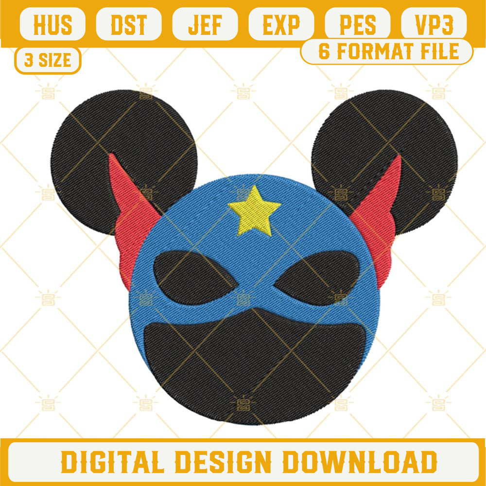 Captain America Mickey Mouse Head Embroidery Design Files.jpg