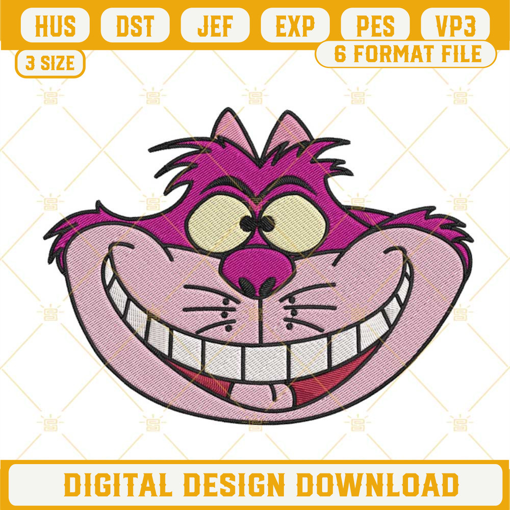 Cheshire Cat Face Embroidery Designs.jpg