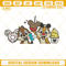 Chip And Dale Disneyland Snacks Machine Embroidery Design File.jpg