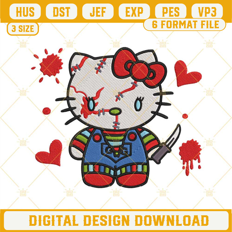 Chucky Hello Kitty Halloween Embroidery Design Files.jpg