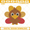 Cute Baby Turkey Embroidery Design File.jpg