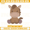 Cute Horse Embroidery Pattern, Baby Horse Machine Embroidery Designs.jpg