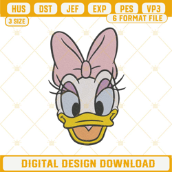 daisy duck embroidery design file
