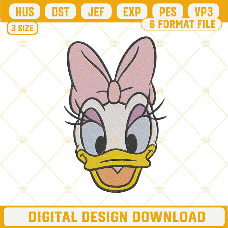 Daisy Duck Embroidery Design File.jpg