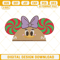Daisy Duck Gingerbread Hat Ears Embroidery Design Files.jpg