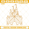 Disney Castle Spiderweb Halloween Embroidery Design Files.jpg