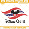 Disney Cruise US Flag Machine Embroidery Designs, Family Vacation Embroidery Pattern Files.jpg