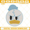 Donald Duck Face Embroidery Designs, Disney Character Embroidery Files.jpg