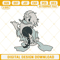 Donald Duck Hitchhiking Ghosts Embroidery Designs, Donald Haunted Mansion Embroidery Pattern Files.jpg