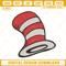 Dr Seuss Hat Machine Embroidery Design File.jpg