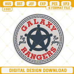 Galaxy Rangers Allstar Machine Embroidery Designs