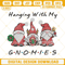 Gnomies Christmas Embroidery Designs, Hanging With My Gnomies Embroidery Design File.jpg