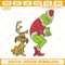 Grinch And His Dog Embroidery Design, Grinch Max Dog Christmas Embroidery Design File.jpg