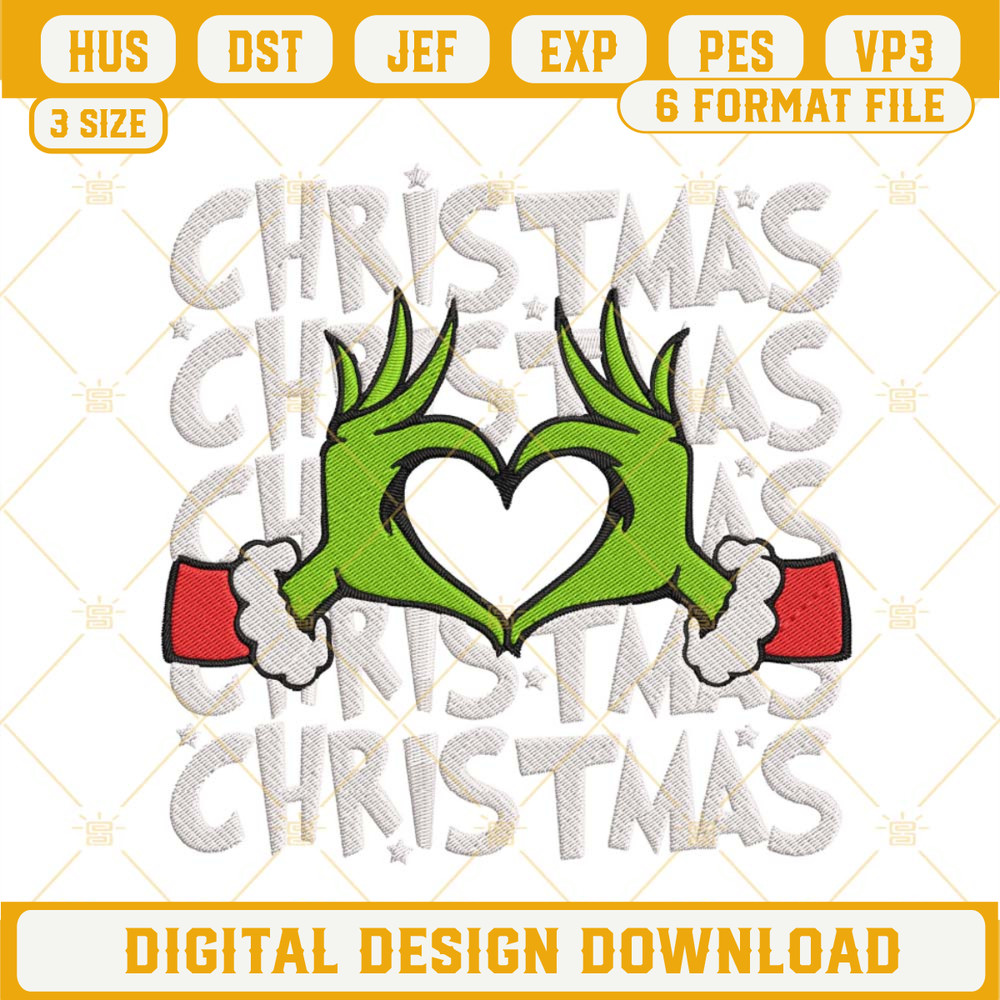 Grinch Hand Heart Christmas Embroidery Design.jpg