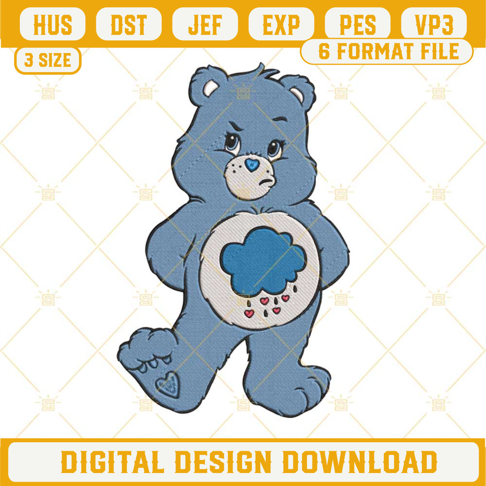 Grumpy Bear Care Bear Embroidery Design File.jpg
