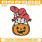 Halloween My Melody Pumpkin Embroidery Design Files.jpg