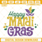 Happy Mardi Gras Machine Embroidery Design File.jpg
