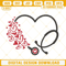 Heart Stethoscope Embroidery Designs, Valentine Nurse Embroidery Files Digital Download.jpg