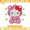 Hello Kitty Cheer Bear Embroidery Design File, Kitty Care Bear Embroidery Designs.jpg