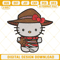 Hello Kitty Freddy Krueger Embroidery Designs, Hello Kitty Horror Halloween Embroidery Design File.jpg