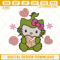Hello Kitty Grinch Concha Cake Christmas Embroidery Design Files.jpg