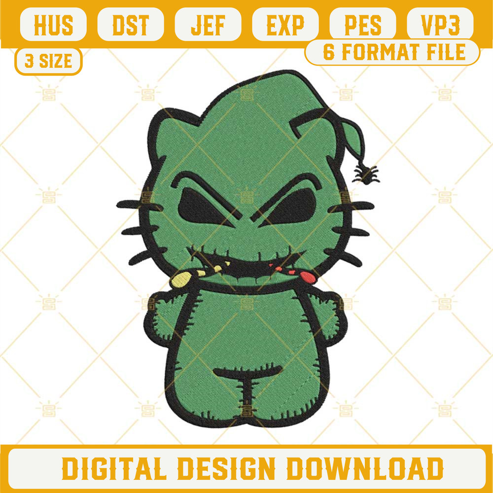 Hello Kitty Oogie Boogie Halloween Embroidery Design Files.jpg