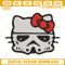 Hello Kitty Stormtrooper Embroidery Design, Hello Kitty Star Wars Embroidery File.jpg