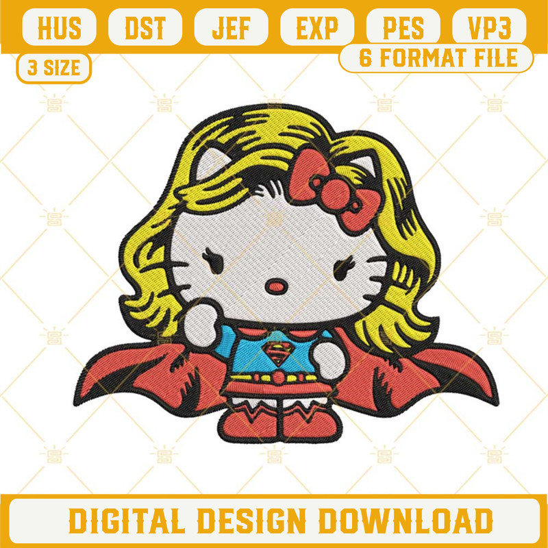 Hello Kitty Super Girl Embroidery Designs.jpg