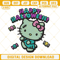 Hello Kitty Zombie Halloween Embroidery Design Files.jpg