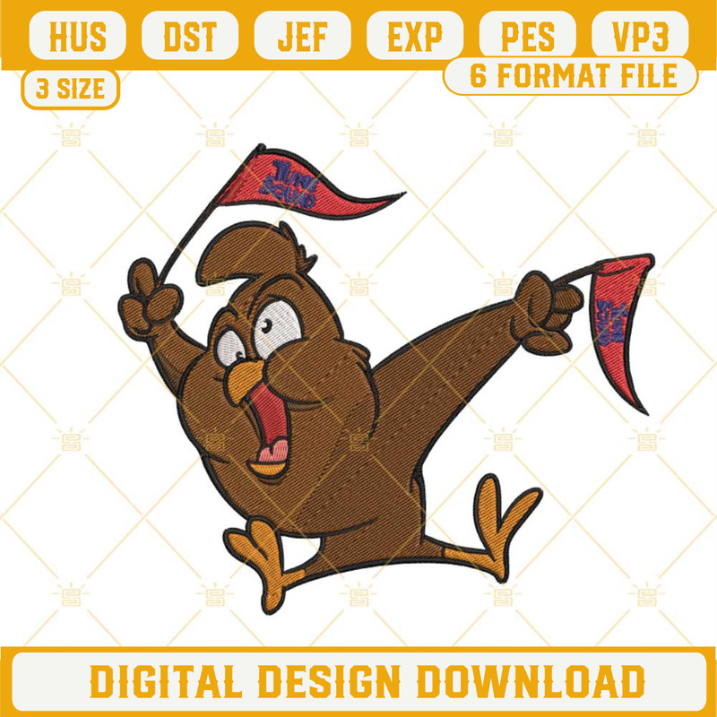 Henery Hawk Embroidery Designs, Space Jam Embroidery Files.jpg