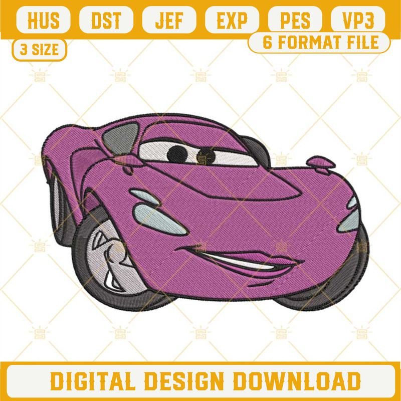 Holley Shiftwell Embroidery Designs, Disney Cars Embroidery Pattern Files.jpg