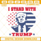 I Stand With Trump Heart Flag Machine Embroidery Designs, Donald Trump 2024 Embroidery Files.jpg