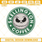 Jack Skellington Coffee Machine Embroidery Designs File.jpg