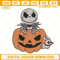 Jack Skellington In The Pumpkin Embroidery Designs, Halloween Embroidery Files.jpg
