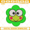 Keroppi Sanrio Face Flower Machine Embroidery Design Files.jpg