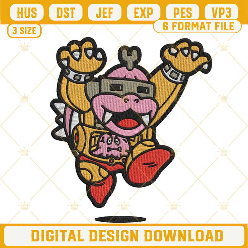 Krang Machine Embroidery Designs, Ninja Turtles Supervillain Embroidery Files.jpg