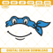Leonardo Ninja Turtle Mask Embroidery Files, TMNT Embroidery Files.jpg