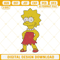 Lisa Simpson Machine Embroidery Design File.jpg