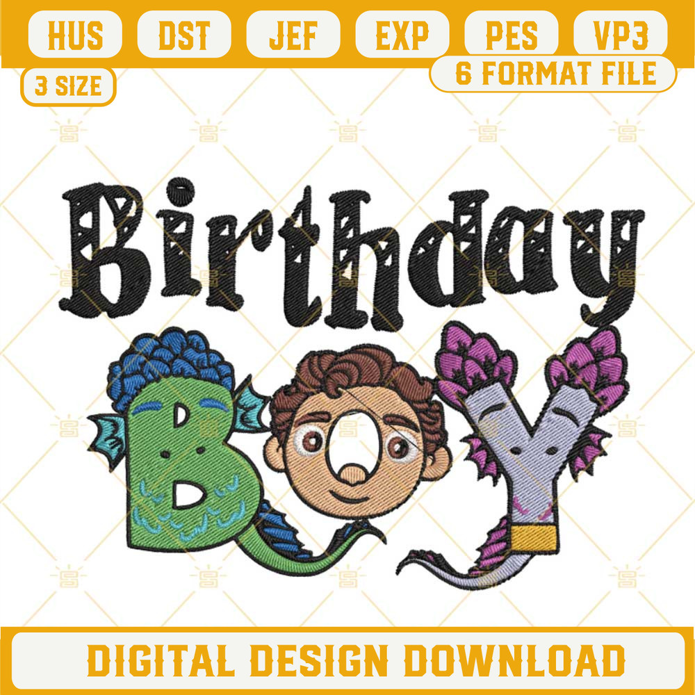 Luca Birthday Boy Embroidery Designs, Giulia Marcovaldo Embroidery Files.jpg