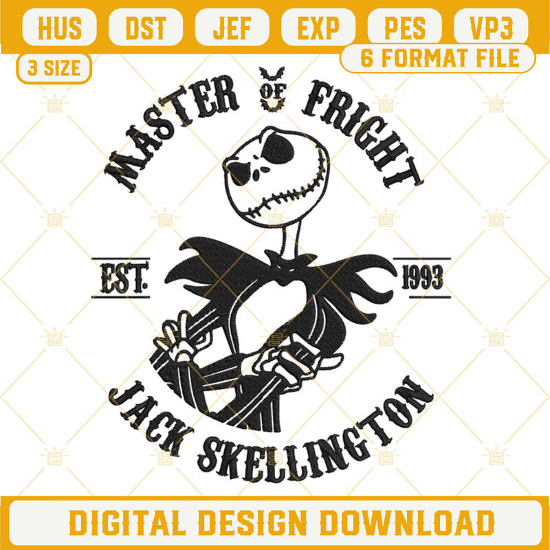 Master Of Fright Jack Skellington Embroidery Design File.jpg