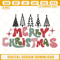 Merry Christmas Tree Embroidery Design, Merry Christmas Embroidery Files.jpg