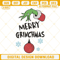Merry Grinchmas Ornament Christmas Embroidery Files, Grinch Hand Embroidery Design.jpg