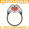 Mickey Hand Heart Ring Embroidery Files, Disney Ring Wedding Embroidery Designs, Valentines Embroidery Files.jpg